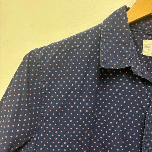 Denim and Supply Ralph Lauren Stars Short Sleeve Button Down Shirt - Picture 3 of 11